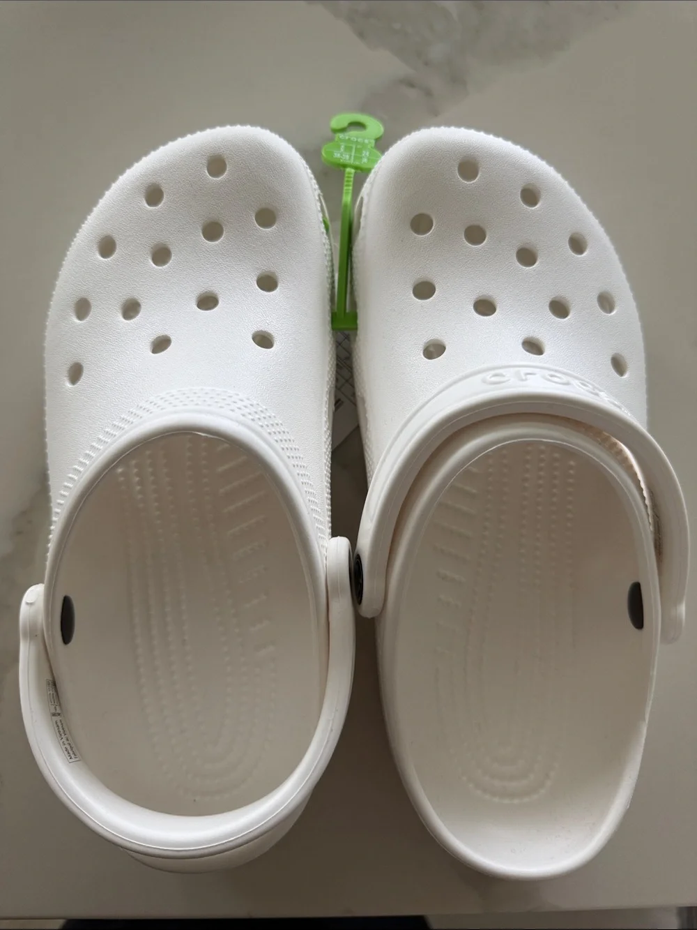 CROCS Kids Classic Clog in White